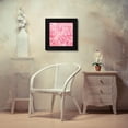 thumbnail image 3 of Atelier B Art Studio 12x12 Black Modern Framed Museum Art Print Titled - ROSES IN WATERCOLOR, 3 of 6