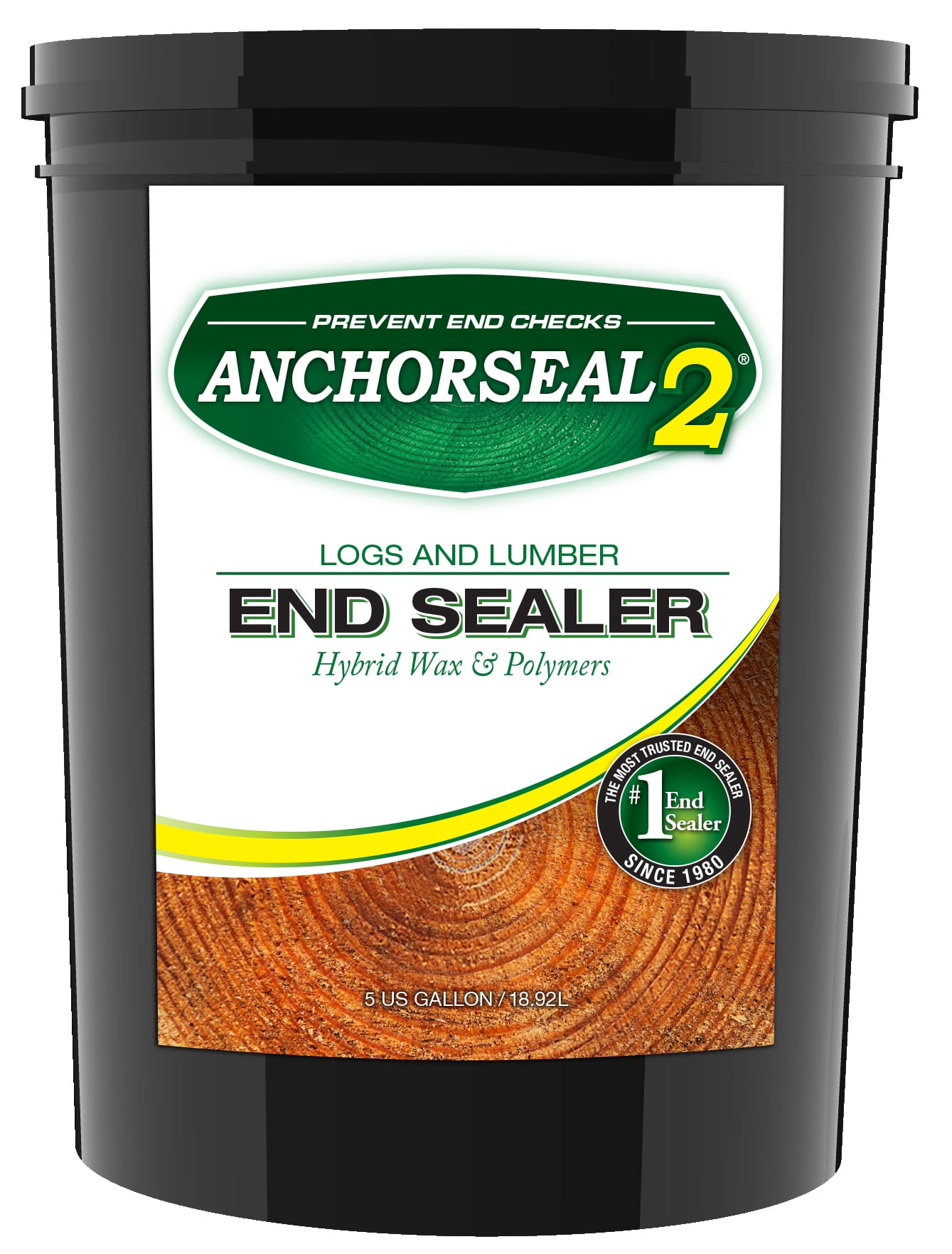 ANCHORSEAL 2 Hybrid Log & Lumber end grain sealer 5 Gallon Walmart