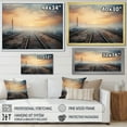 thumbnail image 4 of Designart "Transcendent Train Tracks" Transportation Canvas Wall Art, 4 of 5