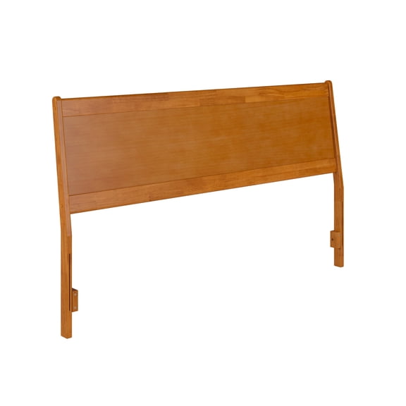 AFI, Casanova King Solid Wood Panel Headboard, Light Toffee
