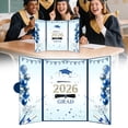 thumbnail image 2 of Greeting Card Set 2026 Graduation Guest Book Alternative Congrats Certificate Class of 2026 Graduation Decorations Guest Book for College High School Congratulation Cards Blank Card,Note Card,Folded, 2 of 9