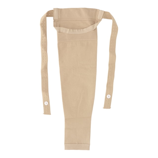 Manga de brazo elástica y suave para linfedema, reduce la hinchazón después de una mastectomía, manga de compresión para radioterapia axilar posterior (talla L)
