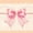 Wheat Pink, variant on Erosebridal Pink Bowknot Pearl Bed Sheets for Girls, Vintage Ribbon King Sheets, 4 Pieces