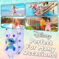 thumbnail image 4 of Traje de baño Disney para niñas de una sola pieza, punto lila, de 13 a 14 años, 4 of 6