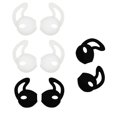 thumbnail image 1 of Gel para Auriculares ALXCD Negro Blanco Antideslizante Reemplazo Suave de Silicona para iPhone, 1 of 5