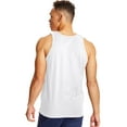 thumbnail image 4 of Hanes X-Temp Men's Performance Tank Top, 2-Pack White L, 4 of 4