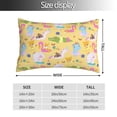 thumbnail image 2 of KLL Summer Animals Pillow Covers Envelope Closure,Super Soft and Cozy Fuzzy Fleece Pillow Case Cover (No pillow core） 20"x30", 2 of 5