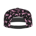 thumbnail image 4 of Daiia Breast Cancer Awareness (2) print Flat Bill Hats Flat Brim Trucker Cap Baseball Cap Adjustable Classic Low Profile Hat Unconstructed Plain Cap, 4 of 9