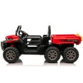 Joyracer 24V Ride on Toys, 2 Seater 6Wheel UTV Car, 4WD Ride on Dump