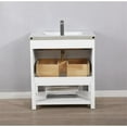 thumbnail image 6 of Maklaine Logan 30" Single Sink Vanity in White, 6 of 9