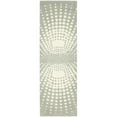 thumbnail image 5 of SAFAVIEH Soho David Polka Dots Wool Area Rug, Blue/Ivory, 6' x 6' Round, 5 of 9