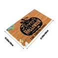 thumbnail image 3 of Holloyiver Halloween Area Rug Doormat, Pumpkin Welcome Decorative Floor Mat Non Slip Rubber Backing, Fall Halloween Thanksgiving Indoor Outdoor Entrance Mats Home Decor, 19.7 x 31.5 Inches, 3 of 6
