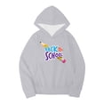 thumbnail image 1 of BXUIDJG Chandail à Capuchon pour Fille Chandail en Molleton Garçons Filles Automne Hiver Rentrée des Classes Imprimé Lettre Manches Longues Hauts Chauds Manteau Chandail en Molleton Gris-12-18 m, 1 of 4