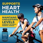 Viva Naturals Triple-Strength Omega 3 Fish Oil Supplement, 2500 mg, 60 Pescatarian-Friendly Softgels