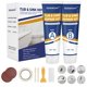 thumbnail image 1 of Kit de reparación Globalcom Tub, lavabo de porcelana blanca de fibra de vidrio, 1 of 6