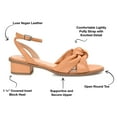 thumbnail image 4 of Journee Collection Womens Edythe Two Tone Low Block Heel Sandals, 4 of 6