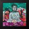thumbnail image 2 of Day, Kellie 20x20 Black Modern Framed Museum Art Print Titled - Bold Buddha, 2 of 5
