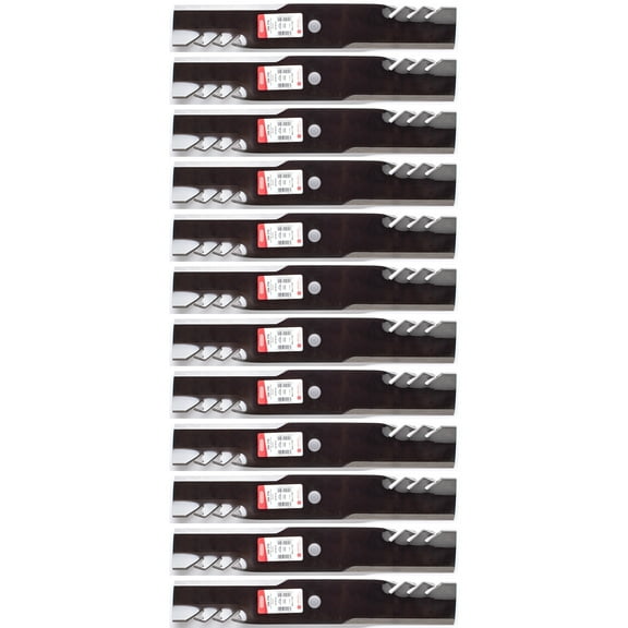 12PK Oregon 396-719 G6 Gator Blades for 54" John Deere M143520, M145516, M152726