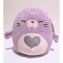 Squishmallows 2023 Valentine Squad D 8" Winnie the Purple Walrus Plush Doll Toy