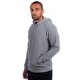 thumbnail image 4 of (Price/each)Next Level NL9304 Unisex Laguna French Terry Sueded Hoodie-Heather Grey-L, 4 of 4