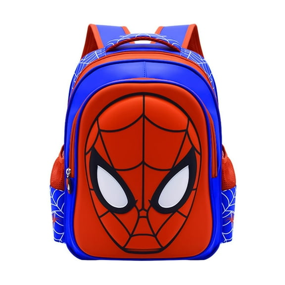 Cartoon Anime Backpack 3D Waterproof Travel Backpacks Daypack for Hiking Camping Large Capacity Backpack,Red Blue - Medium