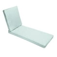 thumbnail image 2 of Sorra Home  Griffen Snowy Indoor/Outdoor Corded Chaise Lounge Cushion 79 x 25 x 3 - Griffen Snowy, 2 of 5