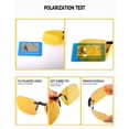 thumbnail image 4 of Gafas de sol FIMOSON Night Vision Clip On polarizadas, paquete de 2, 4 of 5