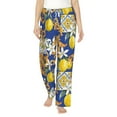 thumbnail image 2 of Kdxio Women's Comfy Stretch Sicilian StylePrint Drawstring Pajama Pants-X-Large, 2 of 9