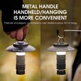 thumbnail image 2 of West Biking Portable Outdoor Camping Light, USB Rechargeable LED Lantern Water Resistant Tent Lights, Black, 2 of 10