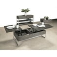 thumbnail image 2 of Topline Home Furnishings Grey Coffee Table with Dual Lift Top, 2 of 2