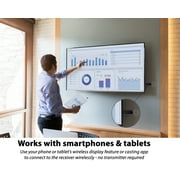 ClearClick Present+Share Mini - Wireless Presentation System for Laptops, PC, HDMI, Smartphones, TV or Projector (2 Transmitter, 1 Receiver Kit)
