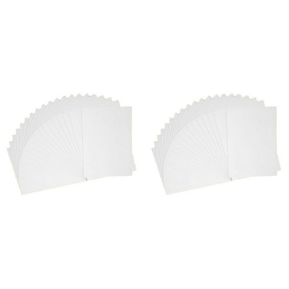 120 Sheets Watercolor Paper, Cold 50% Cotton 140Lb /300Gsm Acid-Free Bulk White Paper (7.68 X 5.31 Inch)