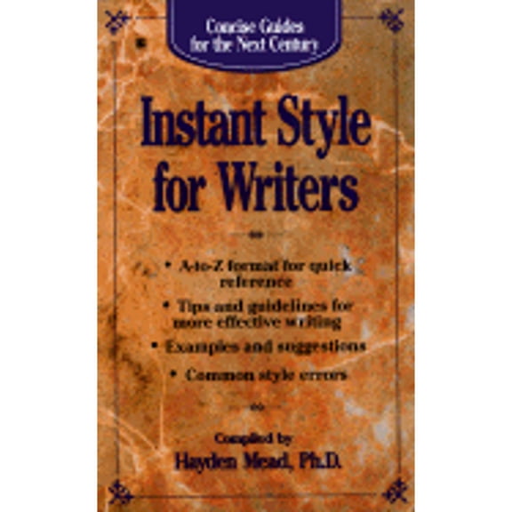 Pre-Owned Classics Illustrated: Concise Guides: Instant Style for Writers (Paperback)