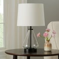 thumbnail image 6 of (2 pack) Better Homes & Gardens Glass with Black Base Table Lamp, 18" H, 6 of 6
