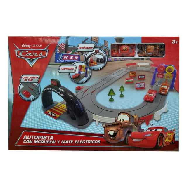 Autopista Toy Mark Cars Mate y McQueen