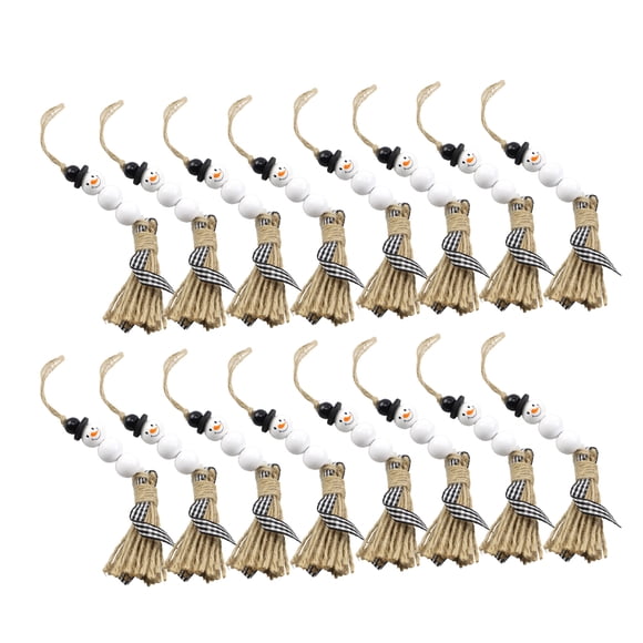 fastboy Tassel Pendant Themed DIY Accessories String Decor Exquisite Supplies Lightweight Snowman Beads Room Beach Craft Garland