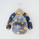 thumbnail image 4 of Mono para niños, impermeable, de manga larga, antiadherente, ropa de comer para bebés, delantal, babero de algodón para niños, 4 of 5