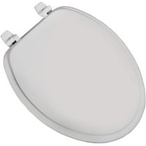 Jones Stephens C6C4E1-00 Closet Seat Economy Wood Elongated, White