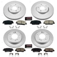 thumbnail image 2 of PowerStop Front and Rear Geomet Coated Brake Rotor and Pad Kit Fits: HYUNDAI Select Models CRK6485, 2 of 5
