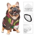 thumbnail image 3 of Balery Ho Ho Ho Merry Christmas Sudadera con Capucha para Perros Pequeños – Ropa para Mascotas, Disfraz para Perros y Gatos, Ideal para Fiestas y Cosplay-Medium, 3 of 7