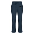 thumbnail image 5 of RXIRUCGD Men's Solid Color Drawstring Fashionable Casual Pants Full Length Pants, Navy, Size: 4XL, 5 of 5