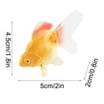 thumbnail image 2 of Lifelike Realistic Artificial Fake Goldfish for Aquarium Fish Tank & Pond Easter Decorations, Floating Plastic Fish That Looks Like Swimming, Easter Decor for Home Garden Water Feature, 2*2in, C, 2 of 9