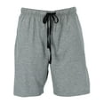 thumbnail image 1 of Hanes  Jersey Knit Cotton Button Fly Pajama Sleep Shorts (Men's), 1 of 2
