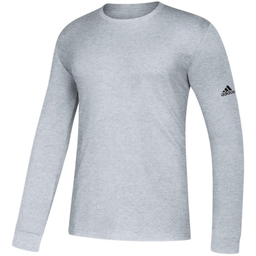 Adidas Men's Go To Performance Climalite Long Sleeve Active Tee Sport T-Shirt, Black, M