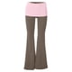 thumbnail image 3 of MKLEKYY Ropa deportiva mujer Pantalones de lino para mujer con bolsillos, cintura alta, cómodos pantalones casuales blancos, pantalones sueltos ligeros, 3 of 4