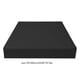 thumbnail image 3 of Láminas De Fibra Funda protectora de colchón impermeable de 150 x 200 cm, sábana antideslizante de fibra suave para una protección total (negro, 1 unidad) JASKFLY, 3 of 9