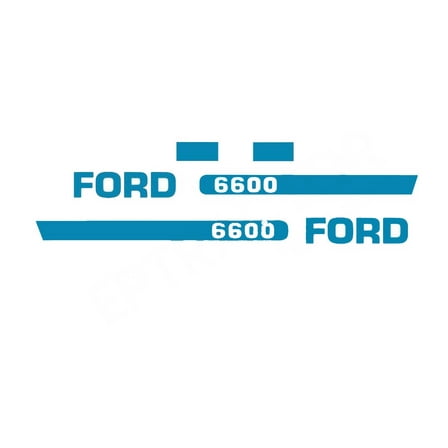 EBPN16605F Decal Set Fits Ford 6600