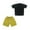 Black Yellow, variant on Colcolo 1/6 Scale Doll T-Shirts Pants Doll Decoration Accessories for 12 Inch Dolls Male Light Green