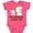 Vintage Hot Pink, variant on Inktastic My Grandpa Loves Me Girls Girls Baby Bodysuit
