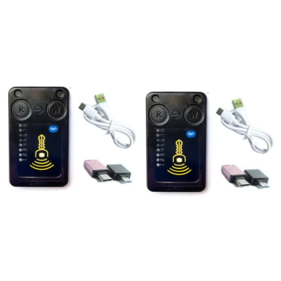 2X Emulador de Tarjeta Inteligente Sin Contacto ChameleonU de 8 Ranuras 13,56 MHZ/125 KHZ Compatible con para Herramienta NFC para RFID